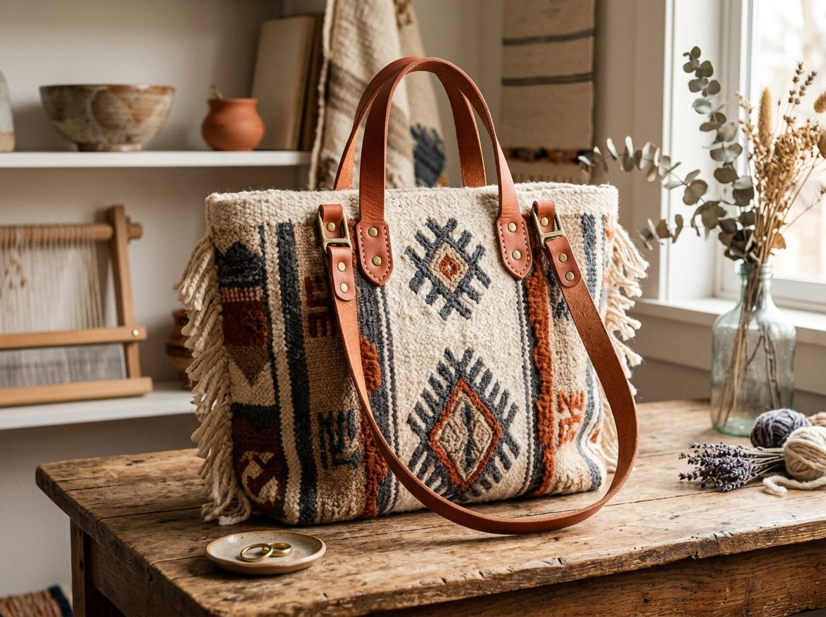 Atlas Woven Tote Bag